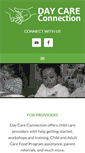 Mobile Screenshot of daycareconnection.org